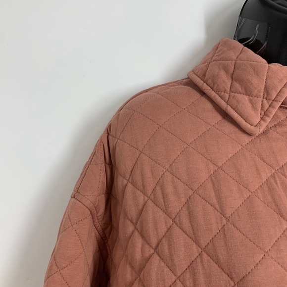 Bernie‎ Bernardo Women's Quilted Long French Cotton Terry Coat Size XS - Picture 3 of 13